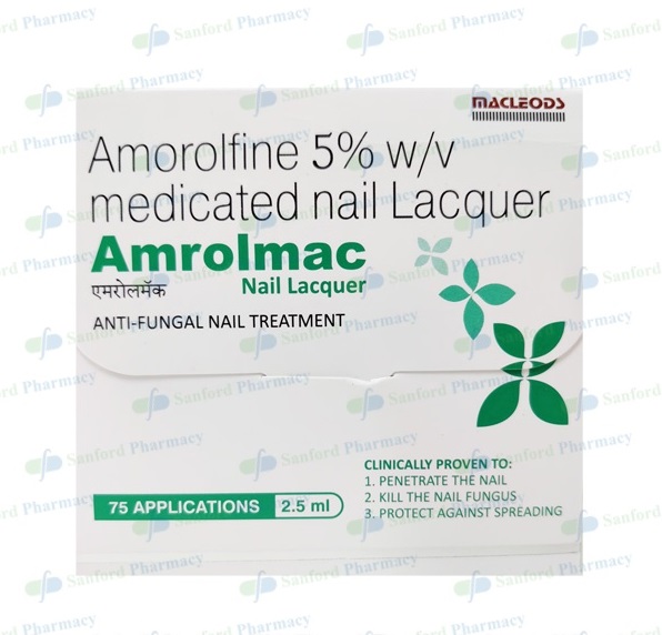 What is Loceryl Nail Lacquer (Amorolfine Medicated with Applicator Cap)?