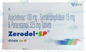 Aceclofenac+ Acetaminophen+Serratiopeptidase
