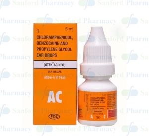 Benzocaine  + Chloramphenicol