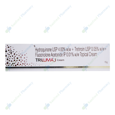 Fluocinolone, Hydroquinone and Tretinoin (Triluma) Cream 15g