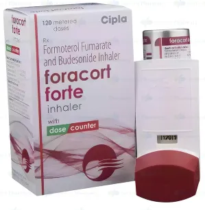 Formoterol & Budesonide Inhaler (Foracort Forte)