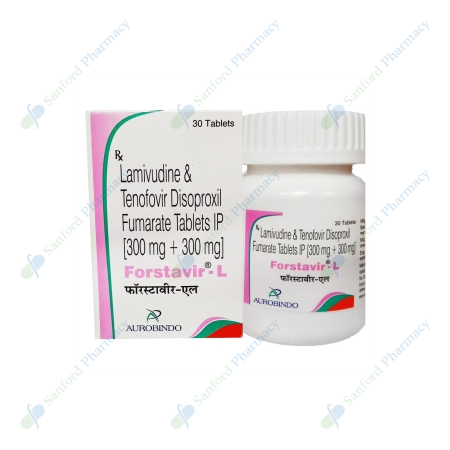 Forstavir L - Lamivudine 300mg + Tenofovir 300mg