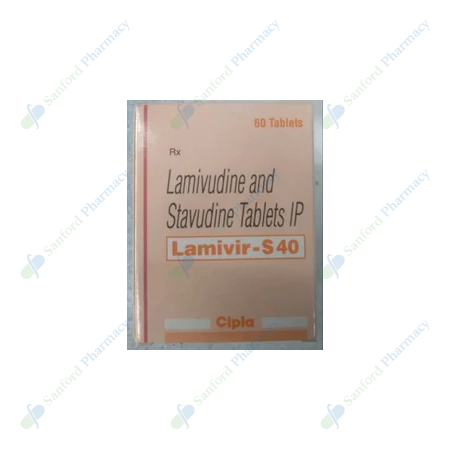 Lamivir S  Lamivudine + Stavudine 150mg + 40mg